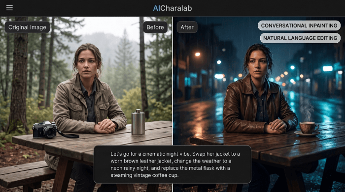 Conversational Inpainting: Edit Like You're Talking to an Artist