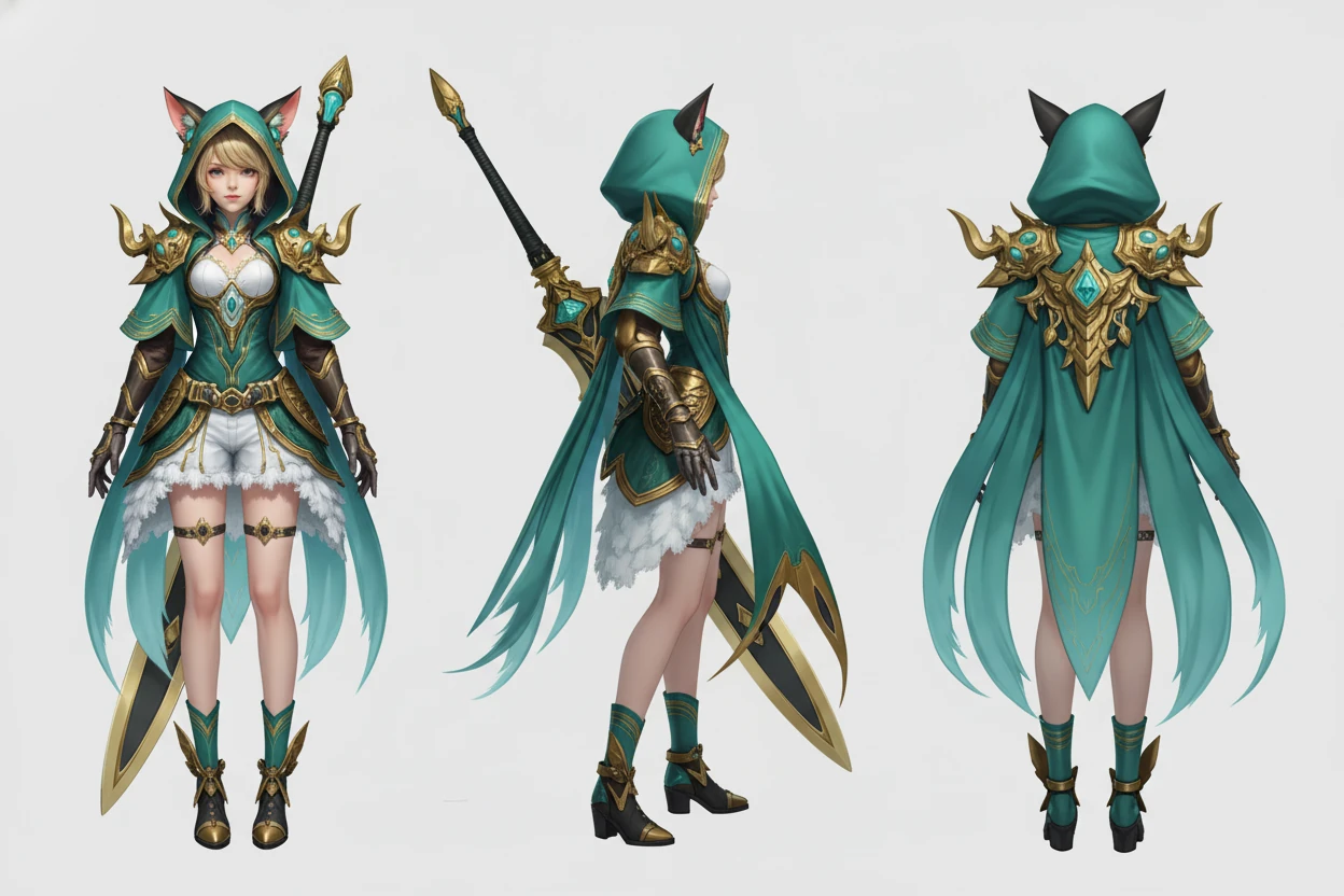 Free AI Character Sheet Generator 