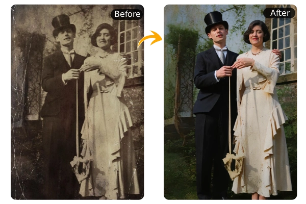Restore and Revive Old Photos with AI