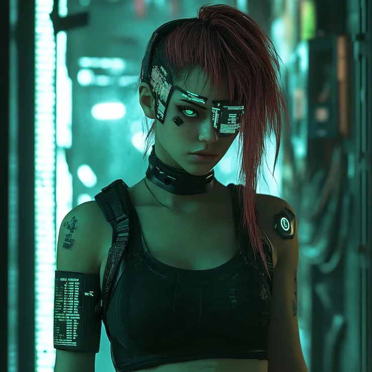Al cyberpunk art image 6