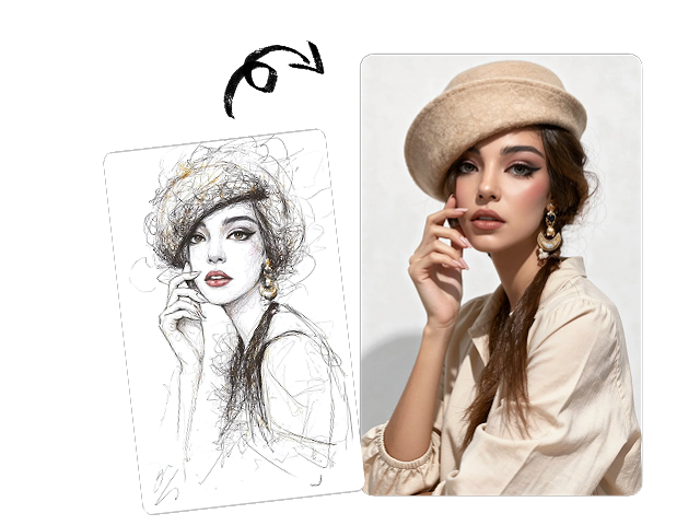Sketch to Image AI Converter 