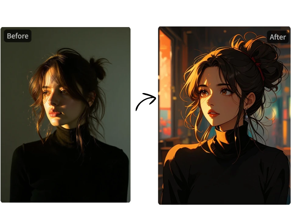 Transform Photo into Animated Characters