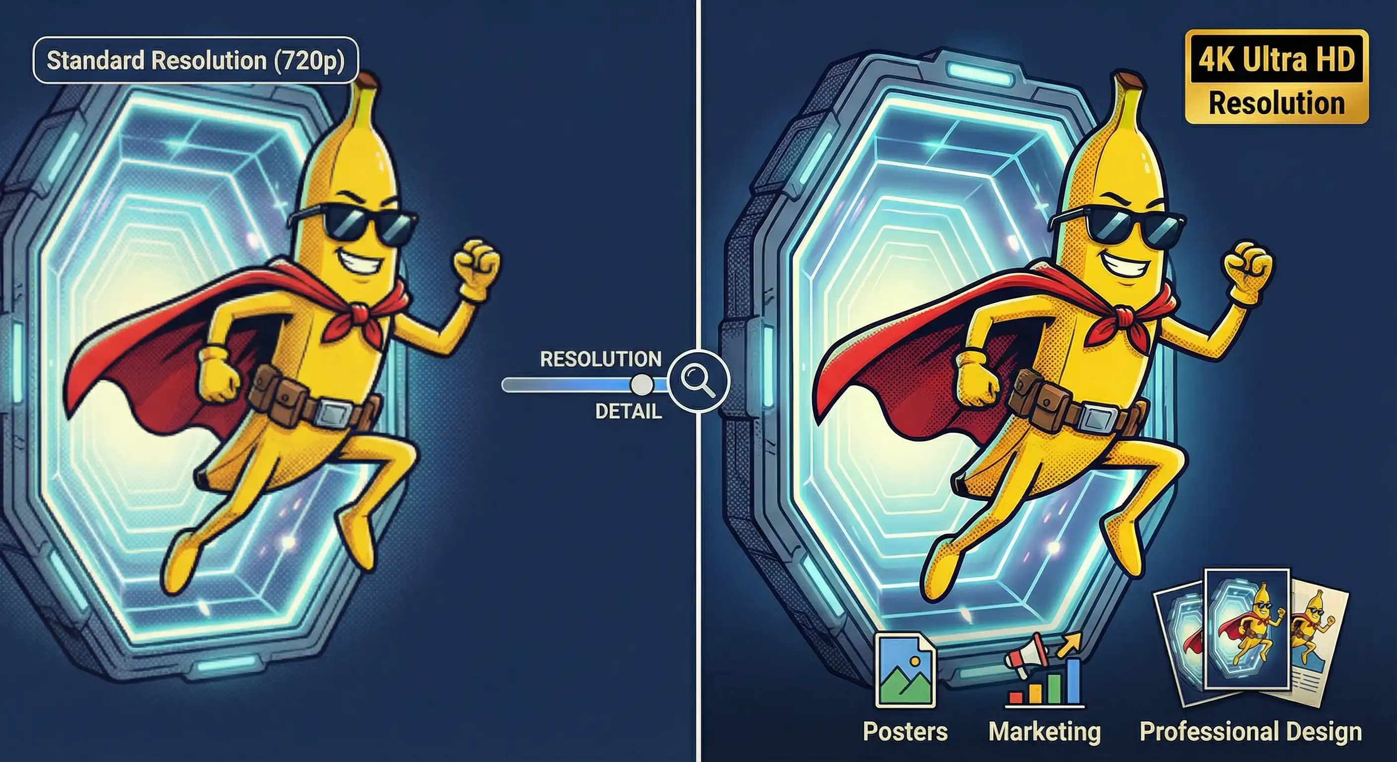 Up to 4K Image Generation