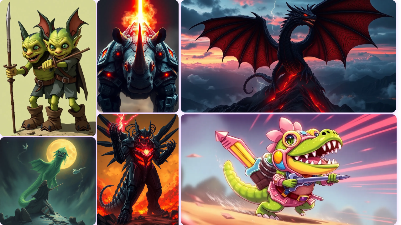 Free Online AI Monster Generator