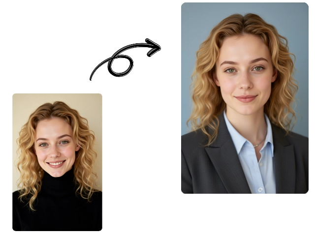 Professional Headshots from a Single Photo