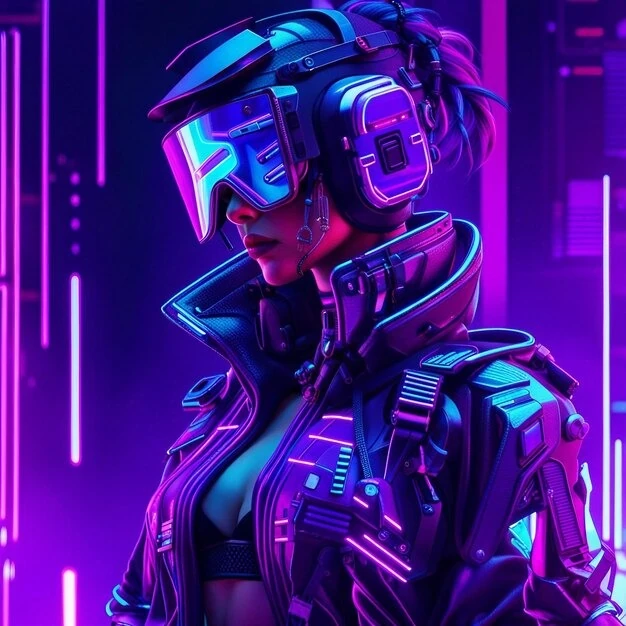 Al cyberpunk art image 4
