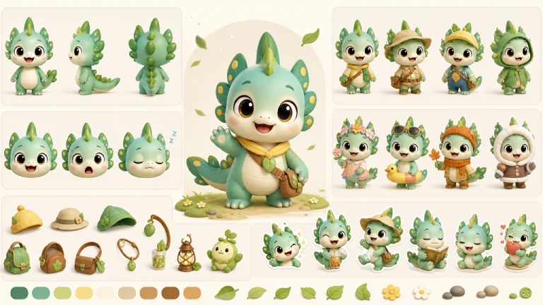 Create Cute AI Mascot Characters