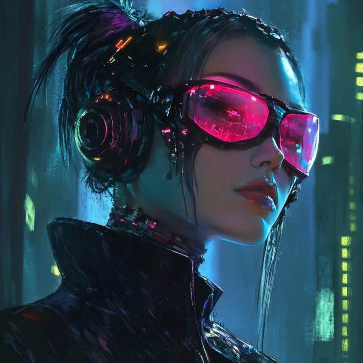 Al cyberpunk art image 3